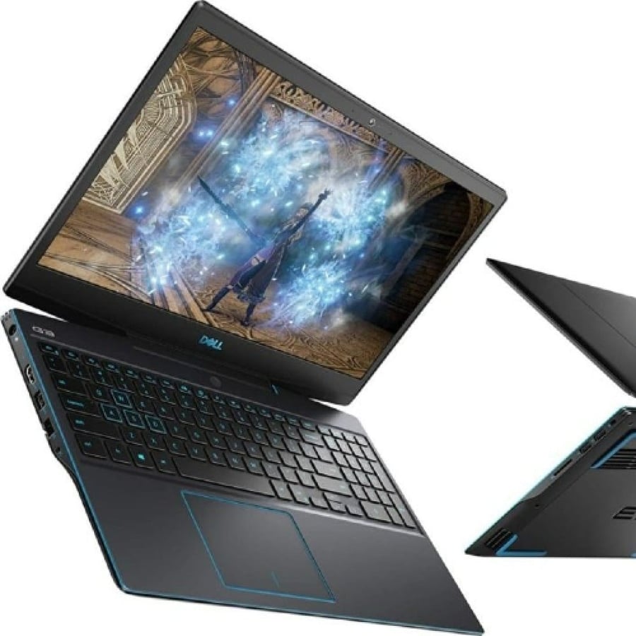لابتوب محمول DELL CORE I5 الجيل العاشر هارديسك 512 جيجا SDD , رام 8 جيجا , 15.6 بوصة اسود