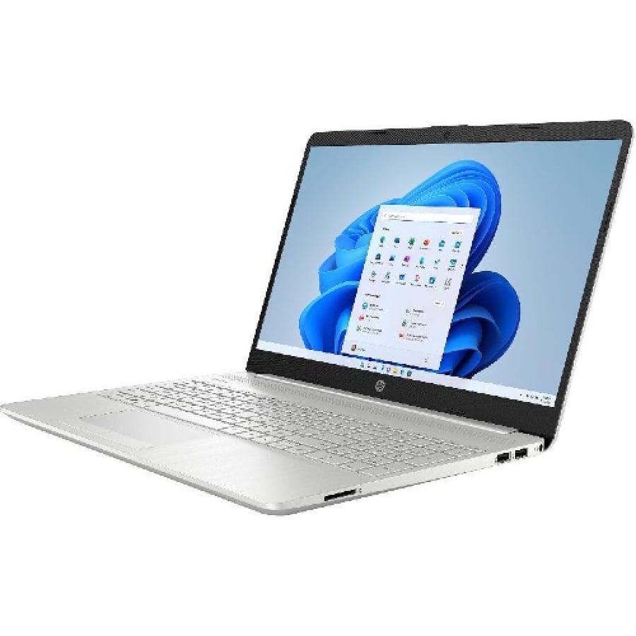 لابتوب محمول HP 15-DW1001NX سيلرون هارديسك 1 تيرا بايت + رام 4 جيجا 15.6 بوصة فضي
