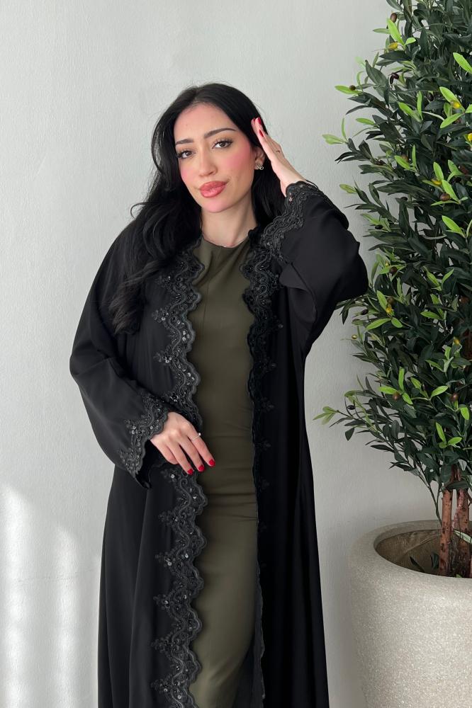 عباية كريب مع كلفة جوبير