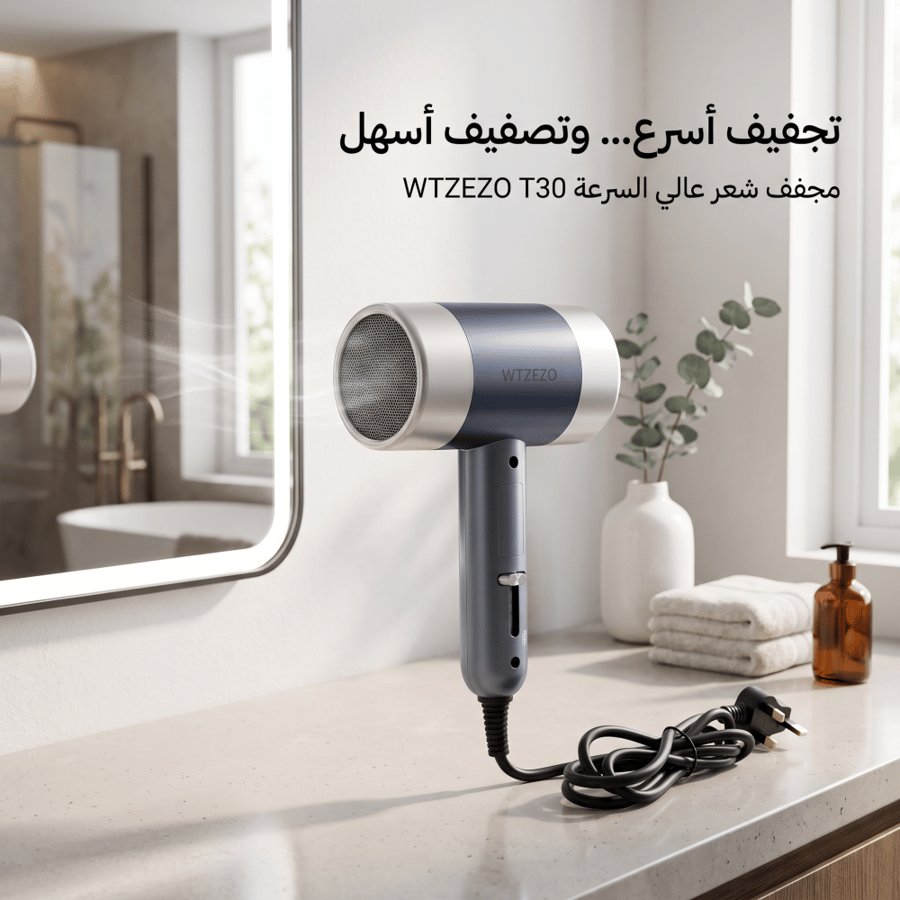 جهاز تصفيف الشعر الاحترافي منخفض الضوضاء