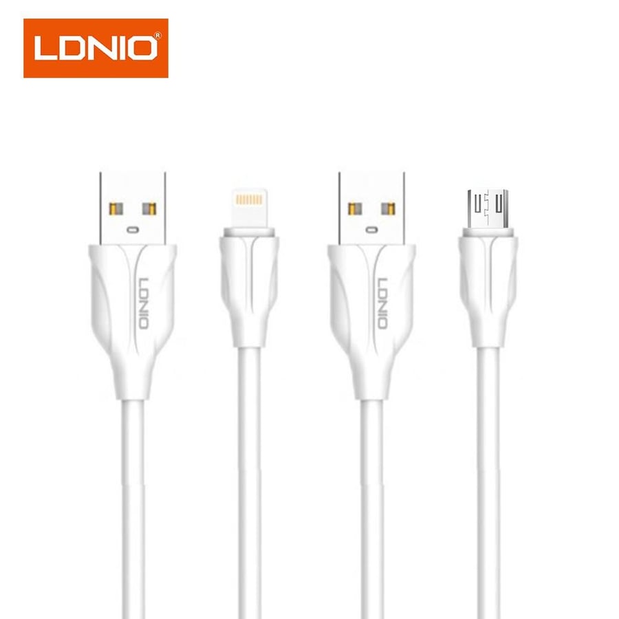 كابل شحن ومزامنة بيانات 2متر LDNIO LS-362