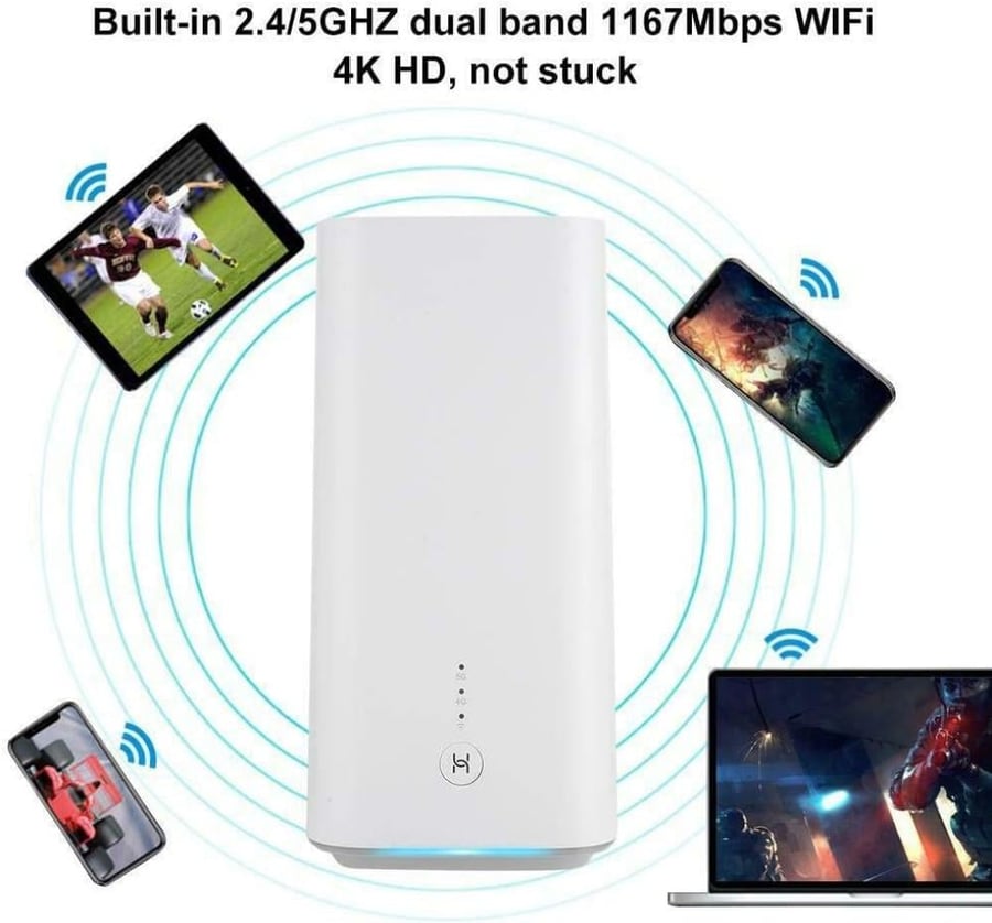 راوتر هواوي 5G CPE Pro واي فاي ثنائي النطاق بسرعة 2.3Gbps – إنترنت سريع ومستقر للمنزل والأعمال