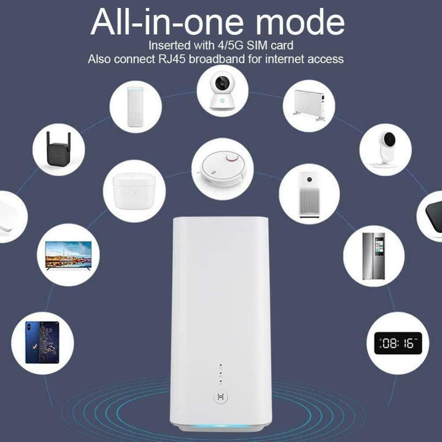 راوتر هواوي 5G CPE Pro WiFi 6 موديل H112-370 بسرعة 2.3Gbps – واي فاي قوي وسريع للمنزل والأعمال