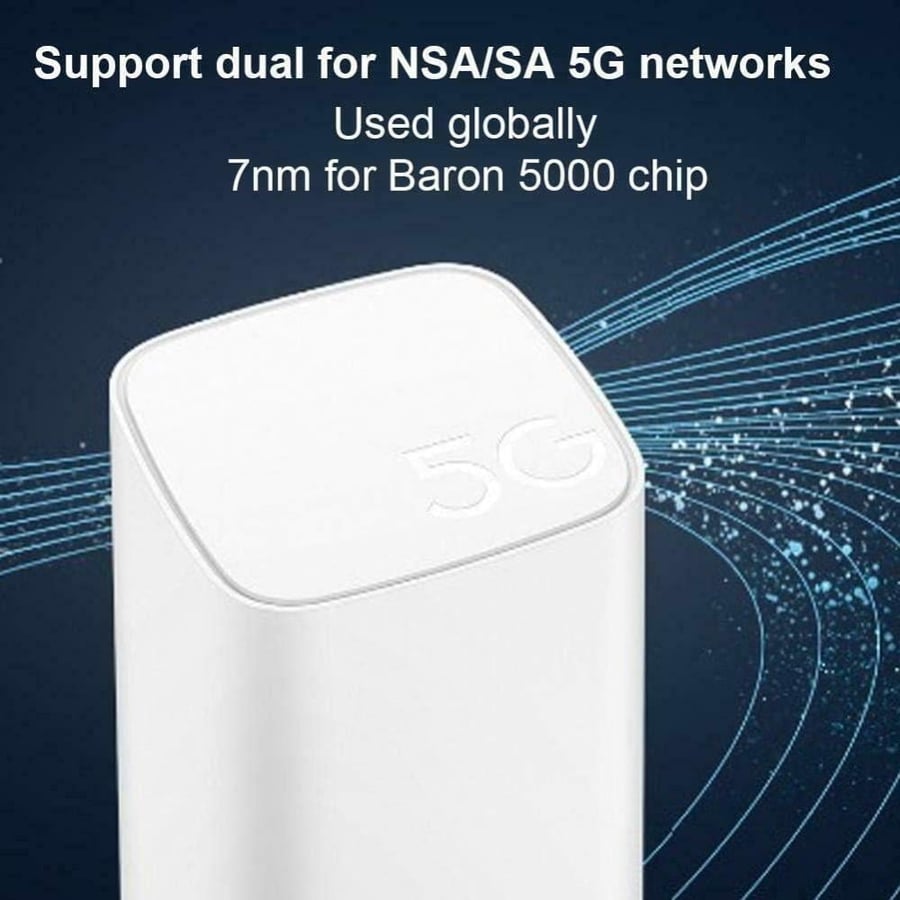 راوتر هواوي 5G CPE Pro واي فاي ثنائي النطاق بسرعة 2.3Gbps – إنترنت سريع ومستقر للمنزل والأعمال