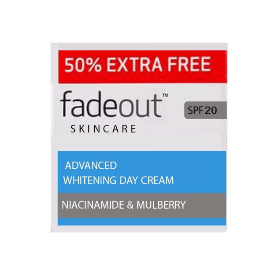 Fade Out كريم نهاري متطور حتى لون البشرة بعامل حماية 25 50 مل