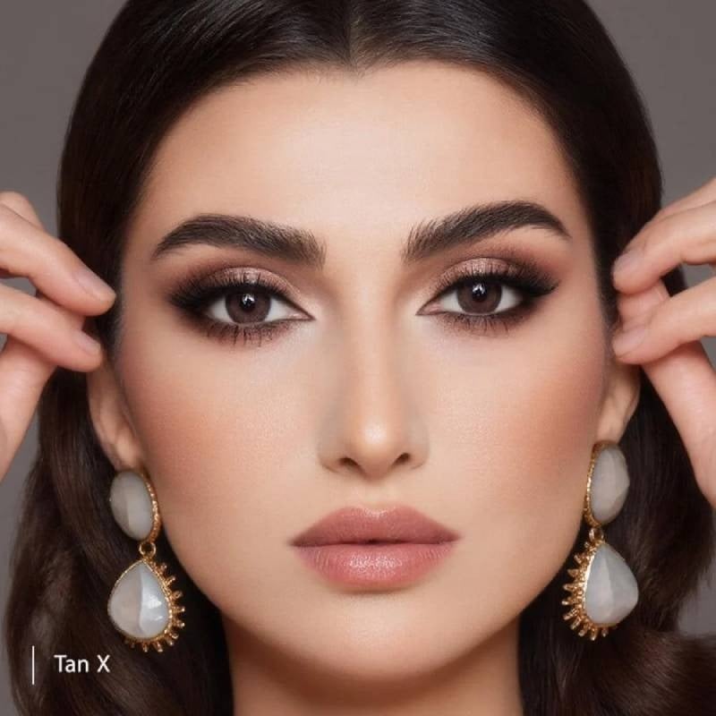 اكس لينس عدسات لاصقة حسية ملونة - تان اكس