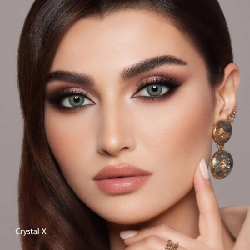 اكس لينس عدسات لاصقة حسية ملونة - كرستال اكس