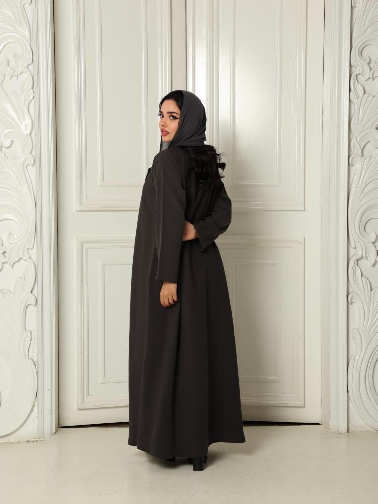عباية رمادي