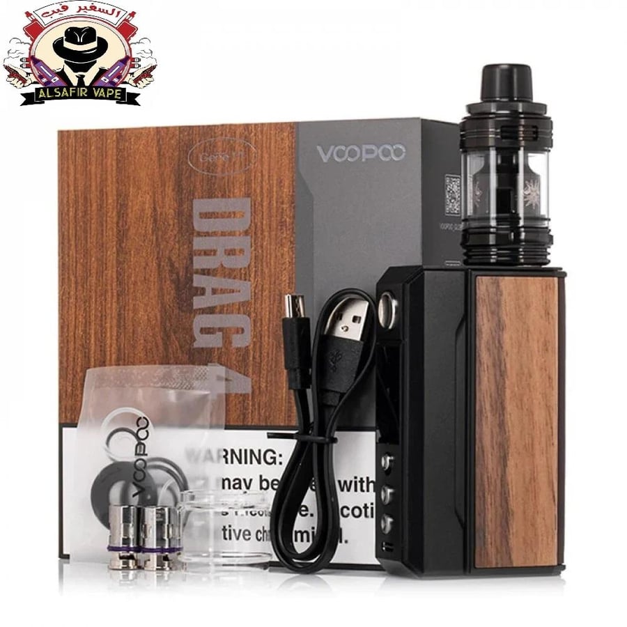حهاز شيشة دراق 4 من فوبو 177 واط VOOPOO DRAG 4 KIT 177W
