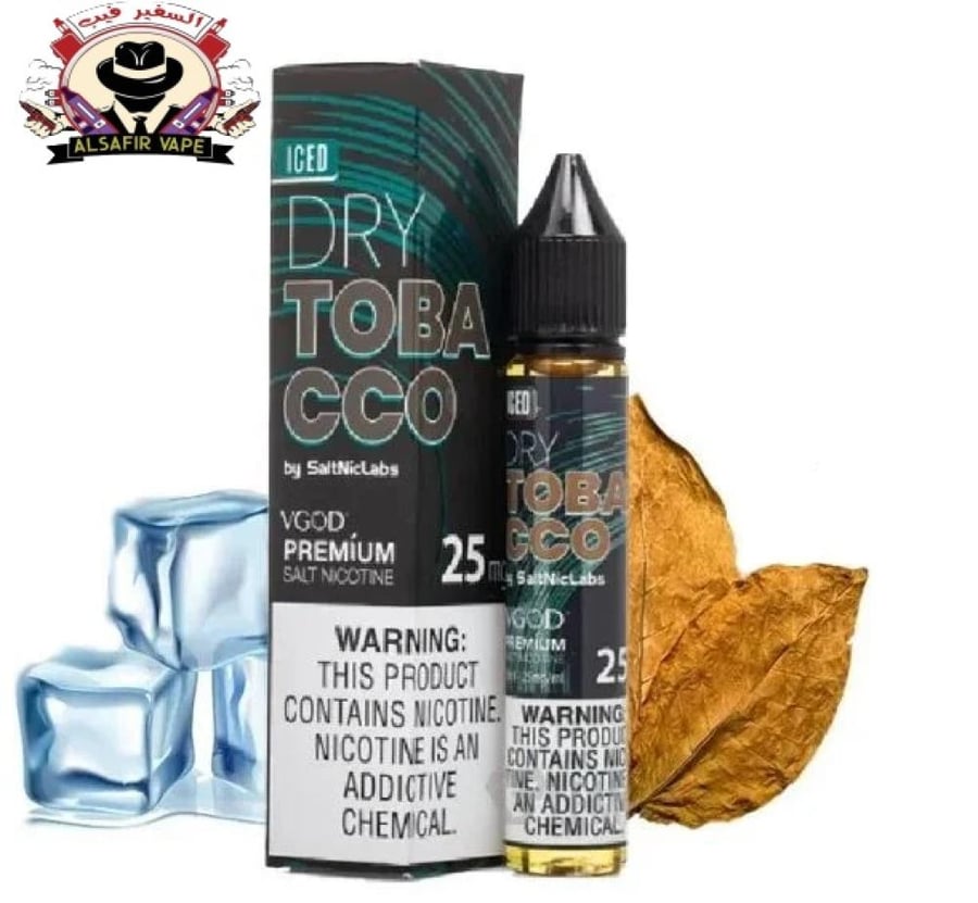 نكهة فيجود سولت دراي توباكو ايس 30 مل VGOD  Dry Tobacco ICE