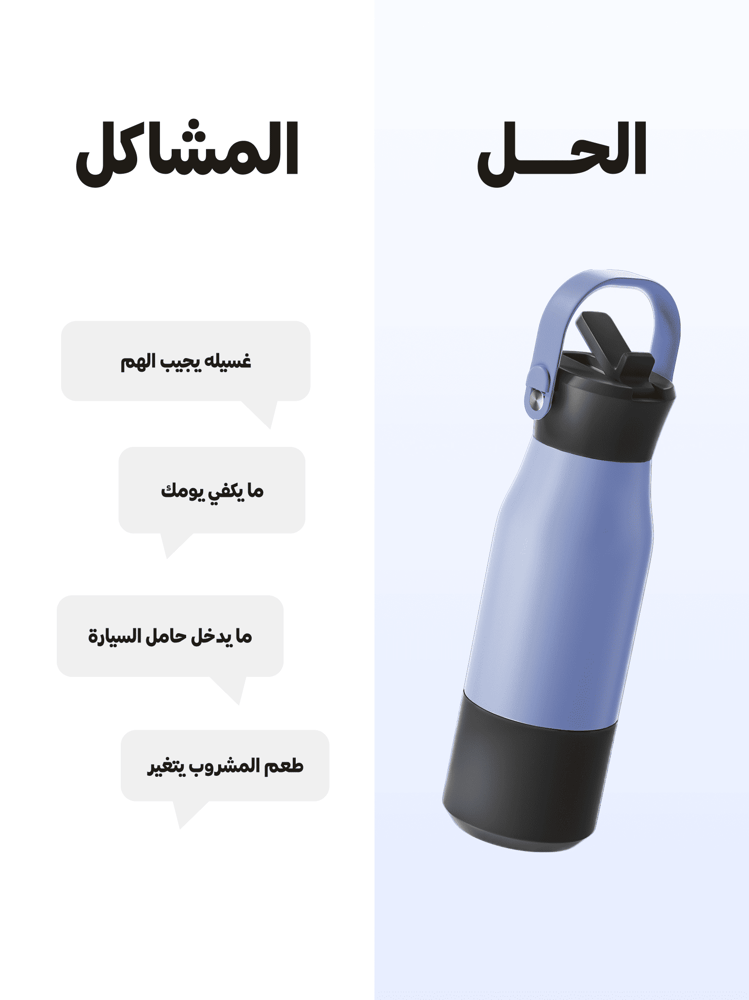سويغو فلاسك بلو ميلك X كروم
