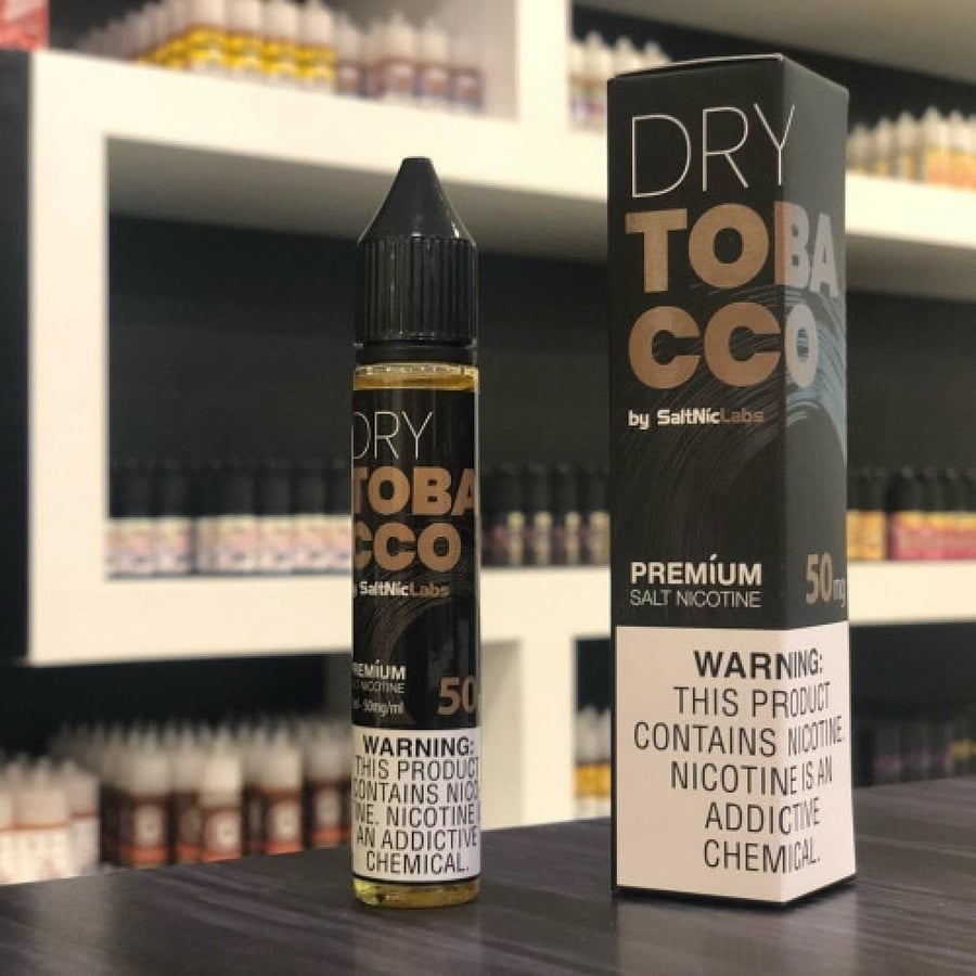 نكهة سولت فيقود دراي التوباكو الجافة بدون إضافات ممتازة للمدخنين Dry Tobacco VGOD
