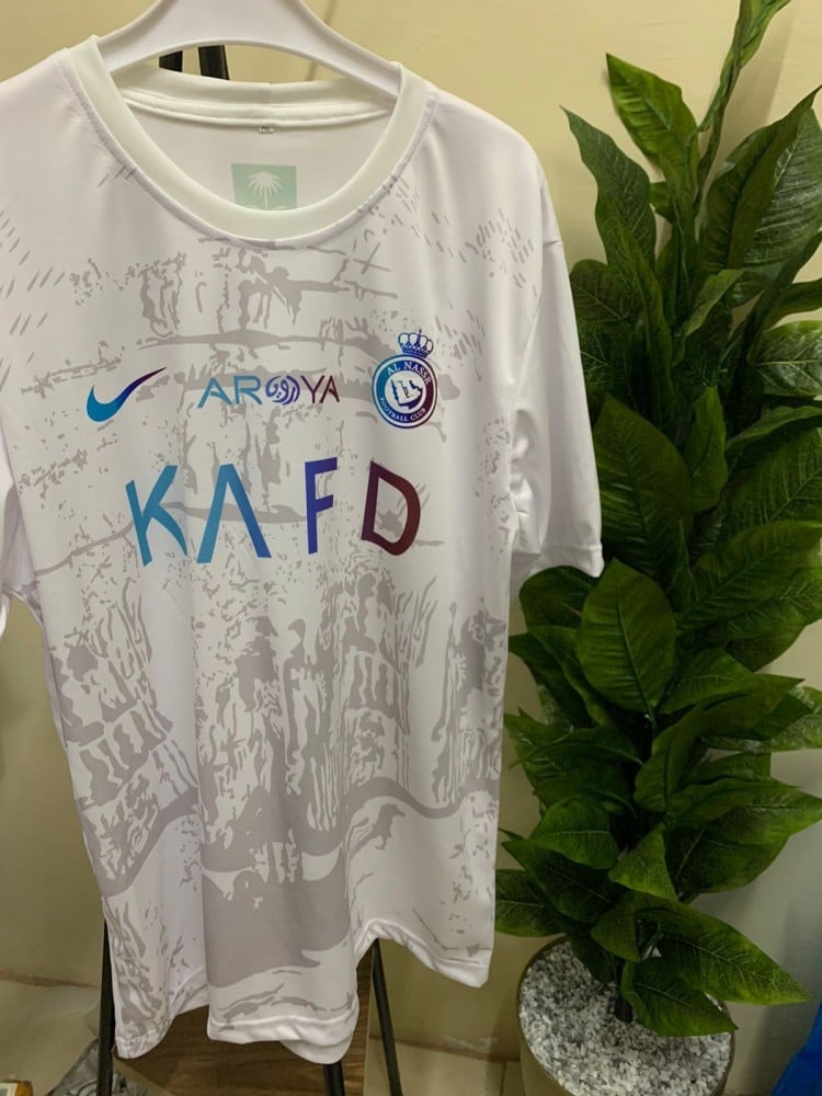 طقم النصر الأبيض  الجديد 2024
