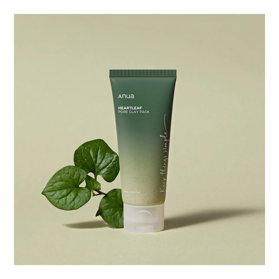 أنوا قناع هارتليف الطيني للمسام – 100 مل Anua Heartleaf Pore Clay Pack 100ml
