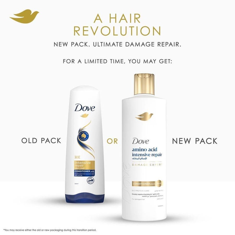 دوف بلسم شعر 340 مل الاصلاح المكثف.   Dove Conditioner, Intensive Repair, Dove Conditioner, Intensive Repair, 340ml