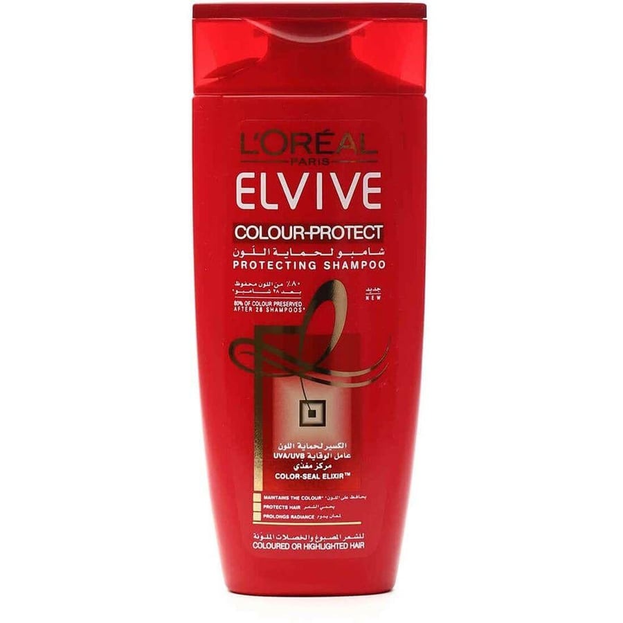لوريال شامبو شعر 200 مل ايلفيف للشعر المصبوغ.  Elvive Shampoo Color Protect 200 ml