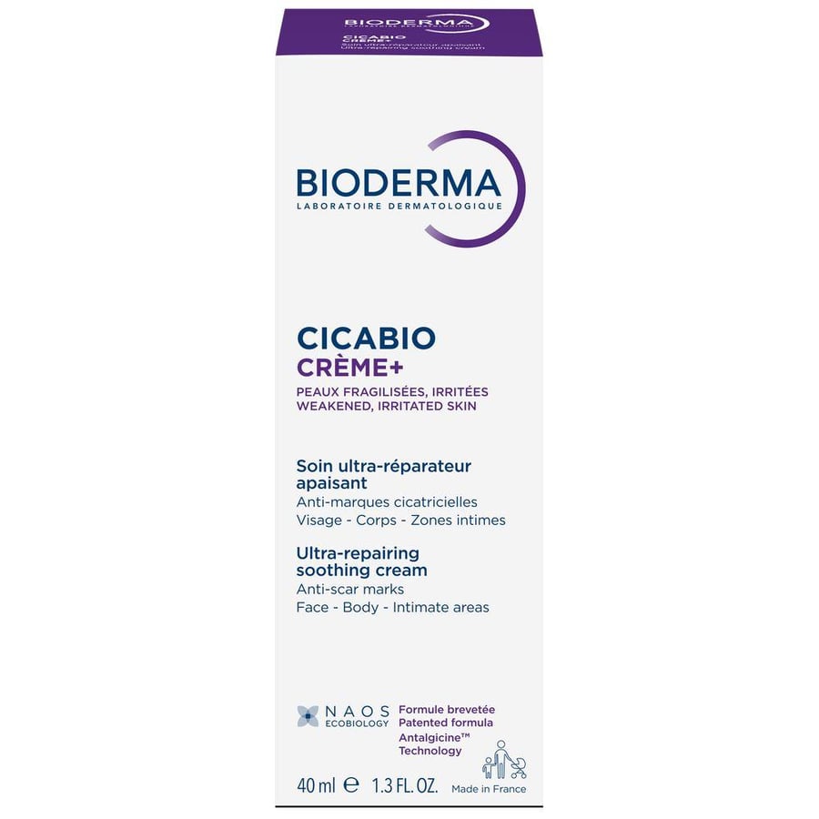 كريم سيكابيو المُرمِّم للبشرة المُهيَّجة 40 مل. بيوديرما سيكابيو كريم 40 ملBioderma Cicabio Cream 40 ml