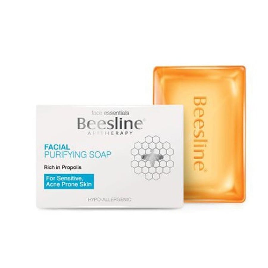 بيزلين صابون قالب 85 جرام تفتيح وتنقيه الوجه. Beesline Soap Acne 85 gm
