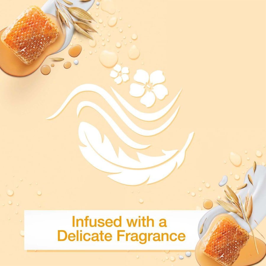 جونسون لوشن جسم 250 مل فيتا ريش اللبن والعسل والشوفان.  Johnson’s Vita-Rich Smoothies Comforting Body Lotion, With Yogurt, Honey & Oats, Non-Greasy,