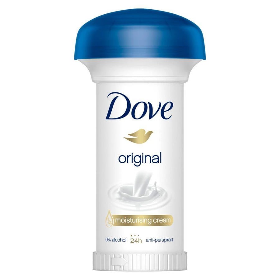 دوف مزيل عرق كريم 50 مل اصلي.  Dove Antiperspirant Deodorant Roll-On, Original, 50ml