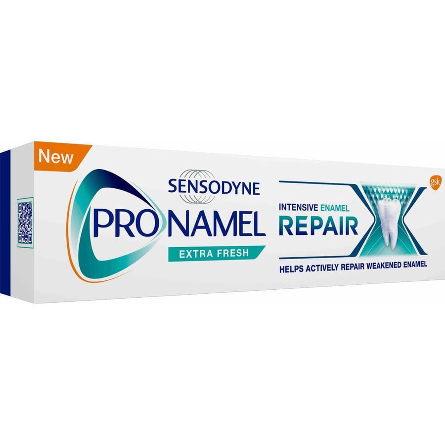 سنسوداين معجون الاسنان 75 مل واقي المينا ترميم مكثف انتعاش زائد.   Sensodyne Enamel Repair Fresh Toothpaste 75Ml