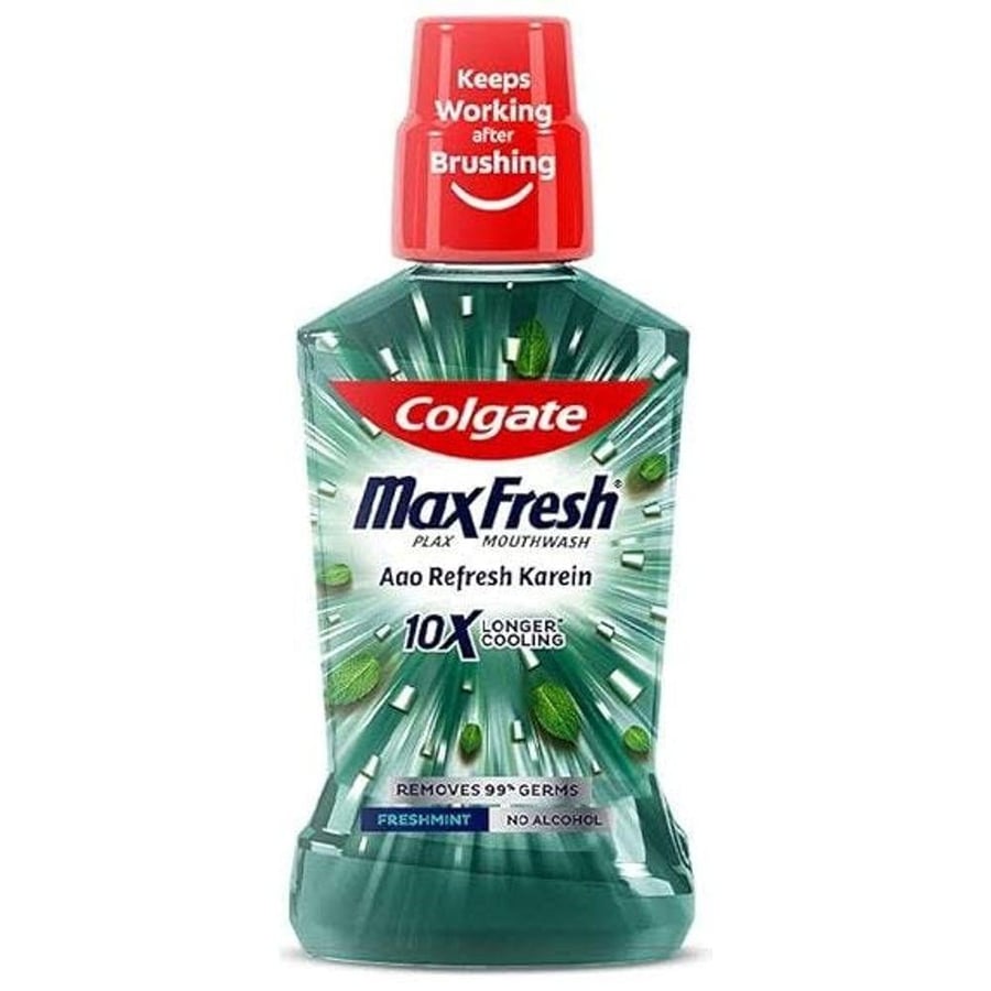 كولجيت غسول فم 250 مل بلاكس بالنعناع المنعش.Colgate Plax Mouthwash Fresh Mint - 500 ml