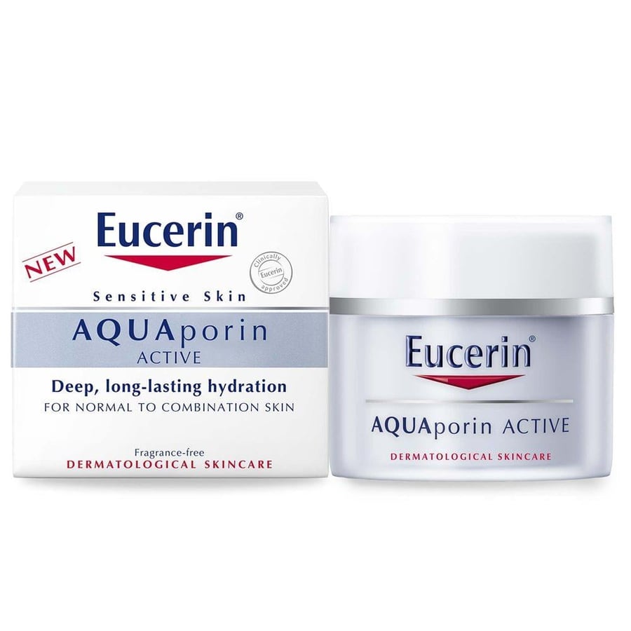 كريم نهار يوسيرين أكوابورين أكتيف الخفيف.  Eucerin Aquaporin Active Light Face Day Cream, 50ml العميق 50 مل.