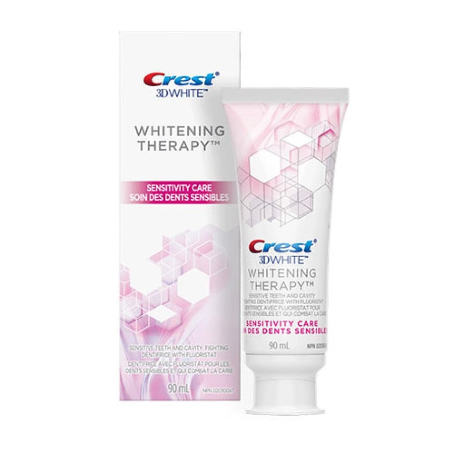 كرست معجون الاسنان 75 مل ثري دي تبييض الاسنان الحساسه. Crest Toothpaste 3D White Witening Sensitive 75 ml