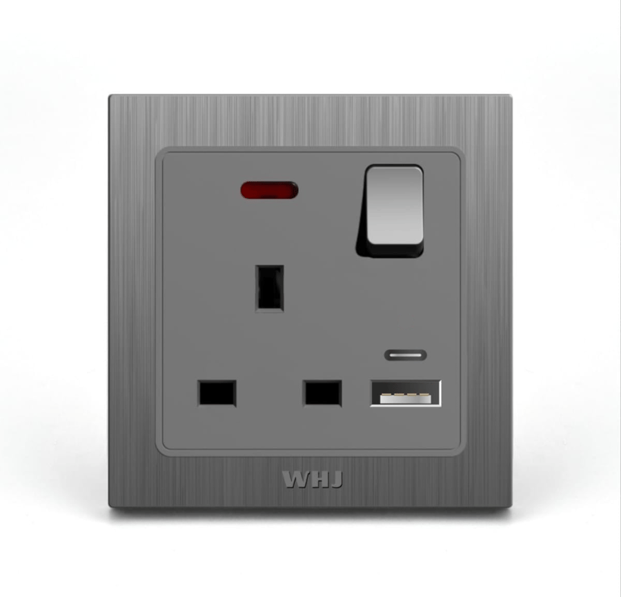 فيش ثلاثي TYPE C + USB بيانو كلاسيك W10