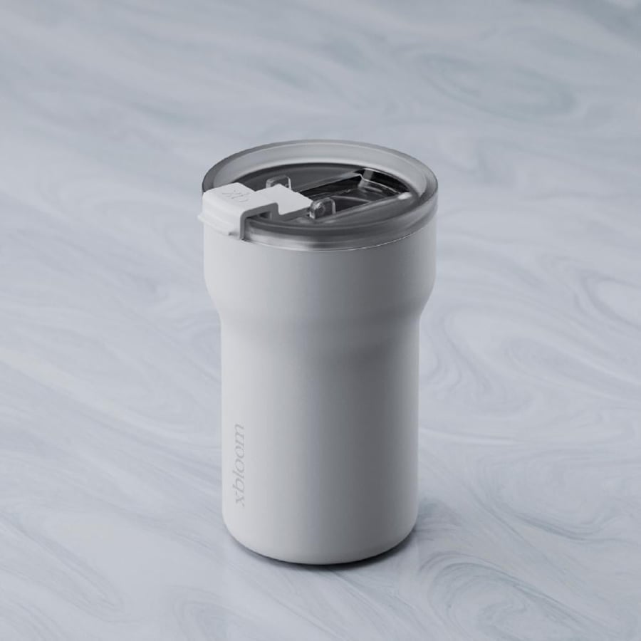 Cloud White Passenger 12oz Ceramic Interior Tumbler - xBloom