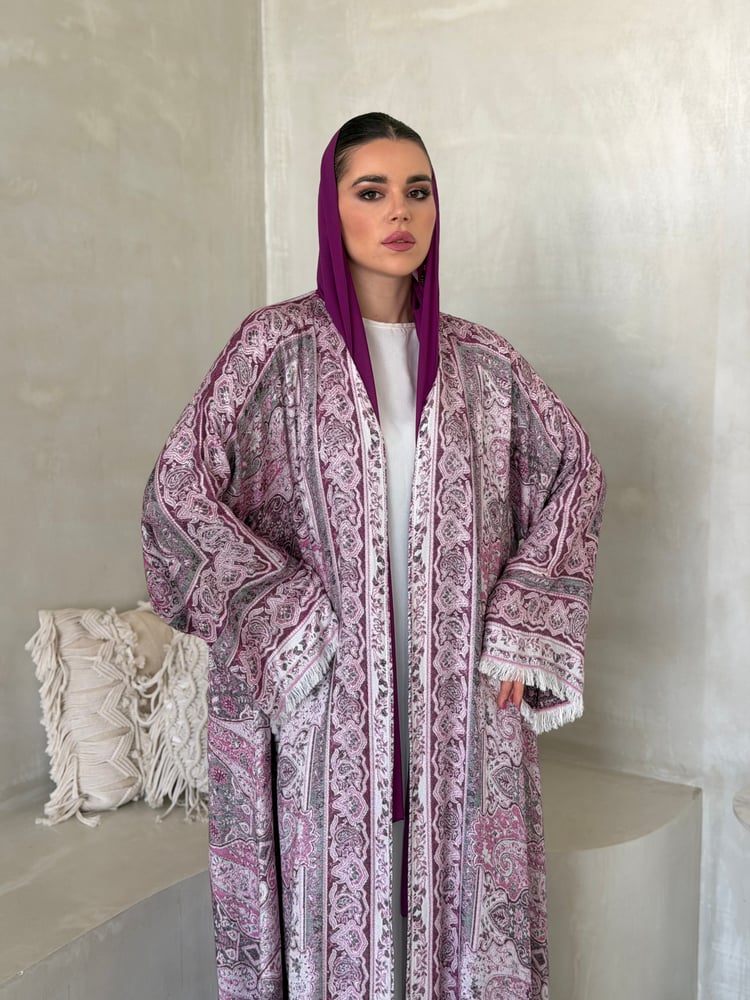 عبايه كلوش كشمير (d)