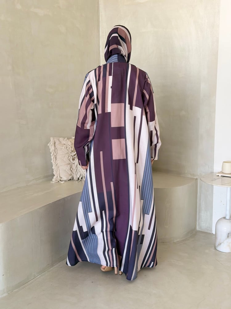 بليزر ملون قماش لنن هندي (1)