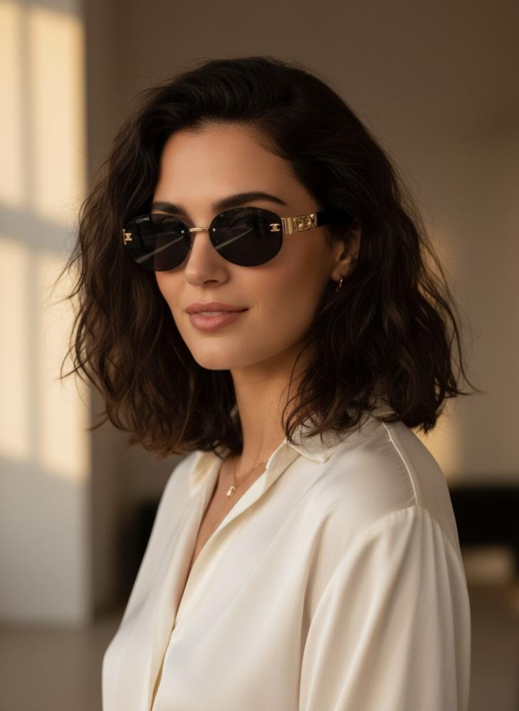 نظارة سيلين نسائية جديدة مع الملحقات