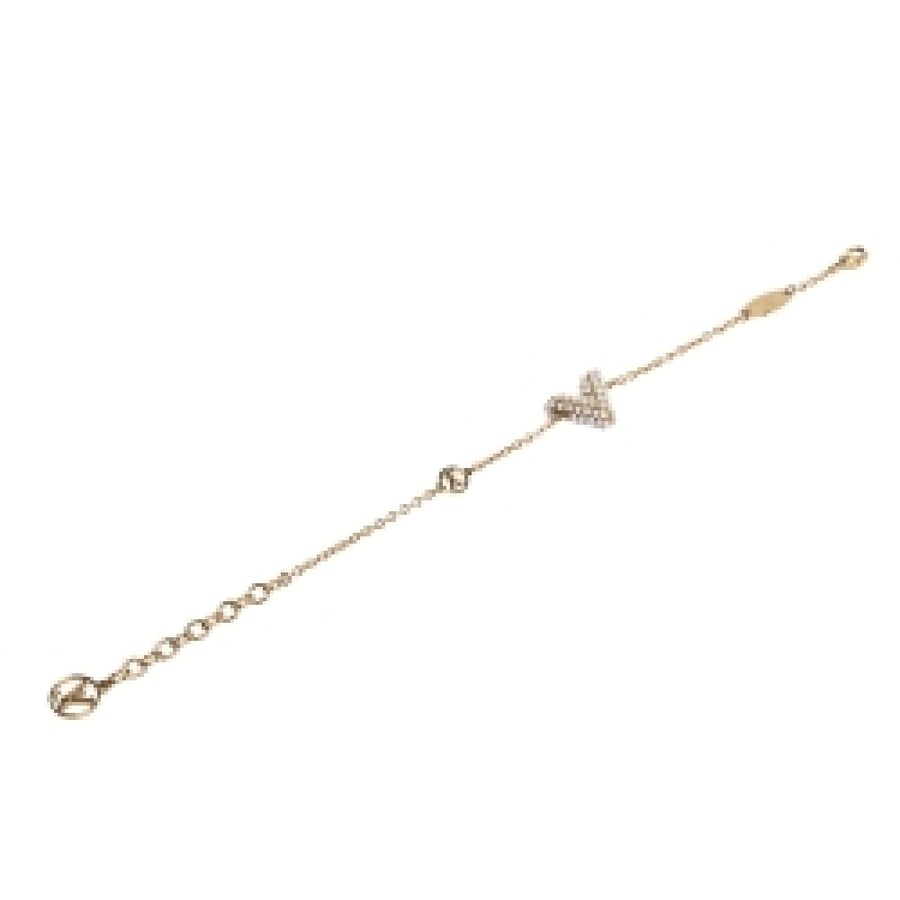 Louis Vuitton zircon V bracelet