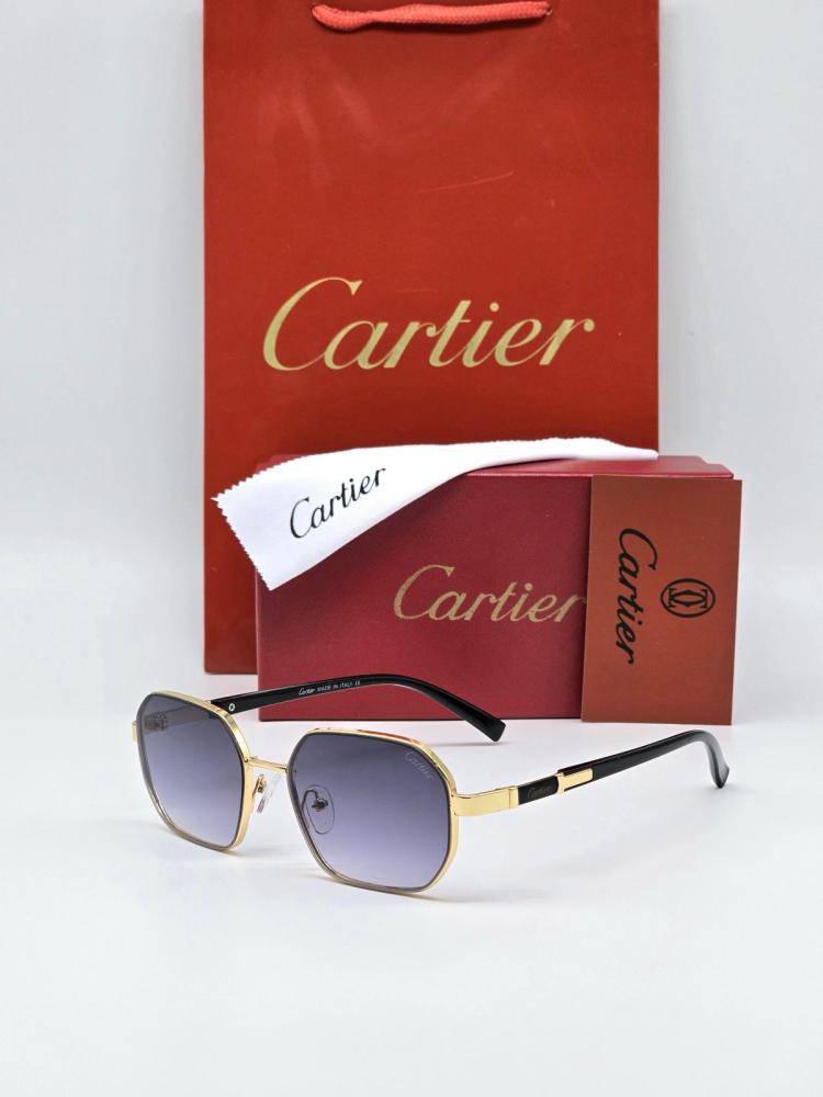 Cartier glasses with a gold frame