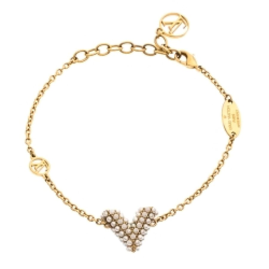 Louis Vuitton zircon V bracelet