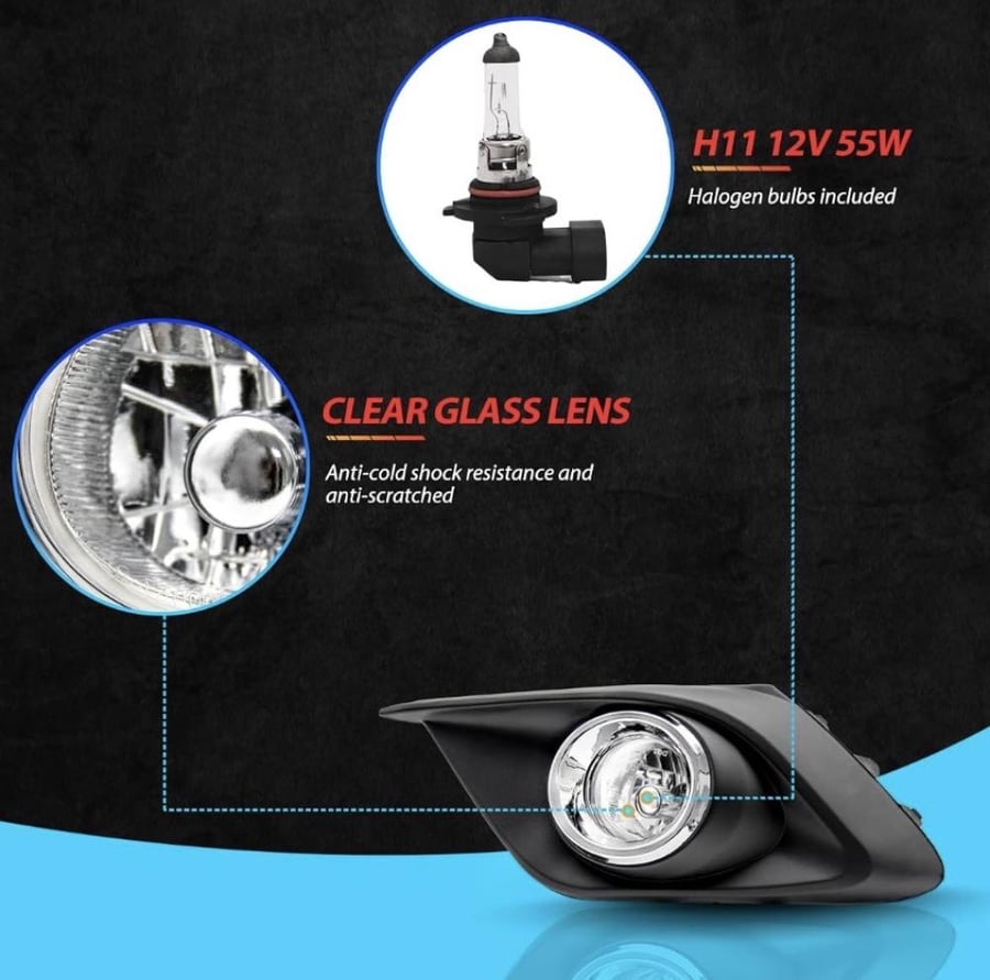 كشافات ضباب مازدا 3  2013 إلى 2016