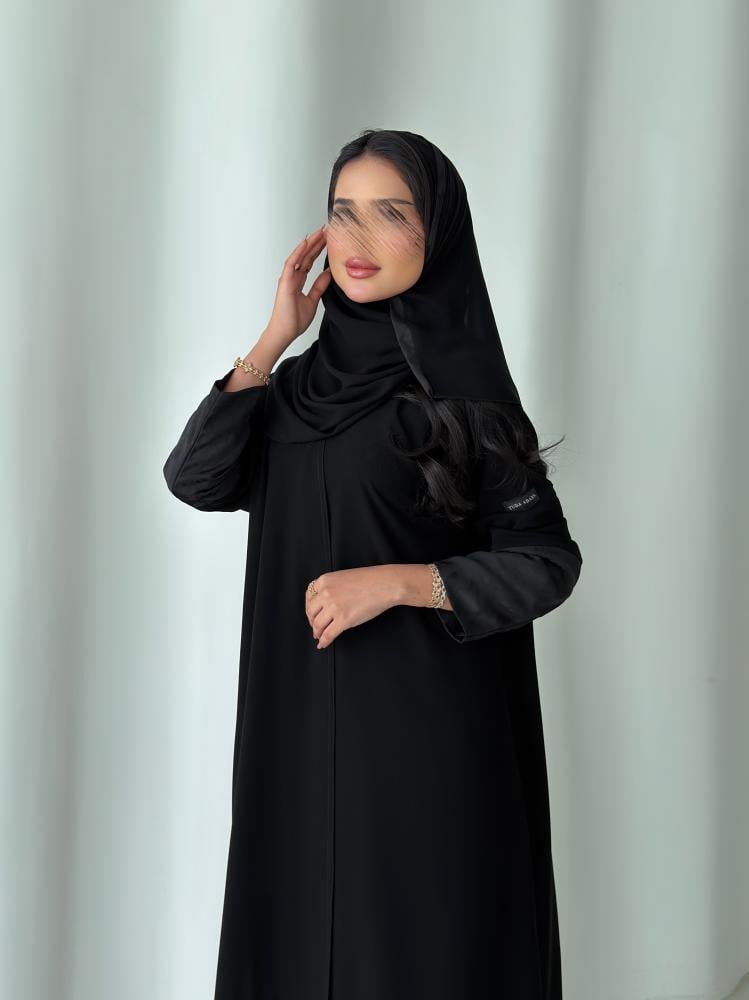 عباية نص كلوش – إنترنت كوري مع تدخيلة جاكار مغسول