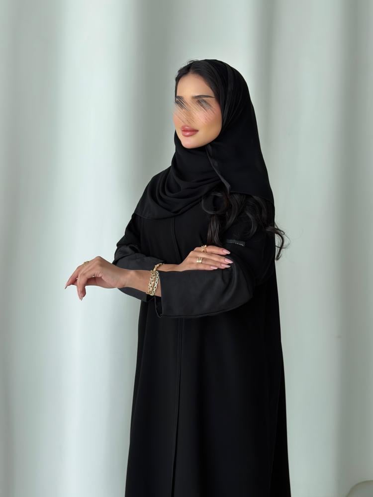 عباية نص كلوش – إنترنت كوري مع تدخيلة جاكار مغسول
