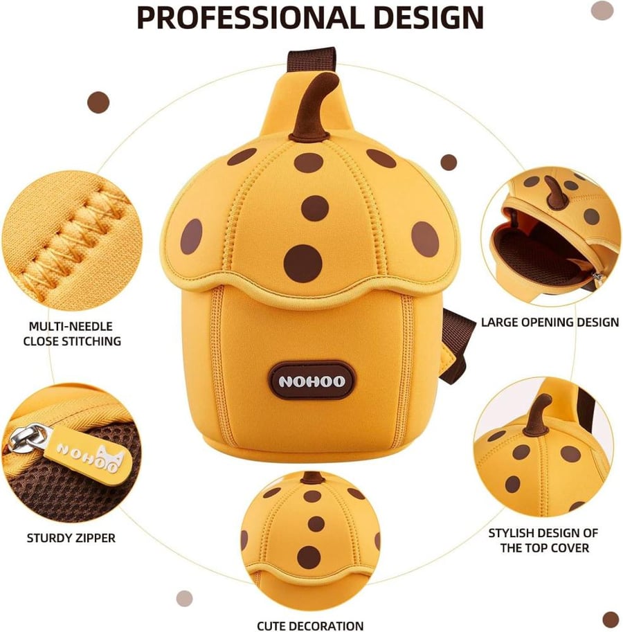 حقيبة كتف صغيرة للأطفال بتصميم القرع - Pumpkin Small Kids Crossbody Bag