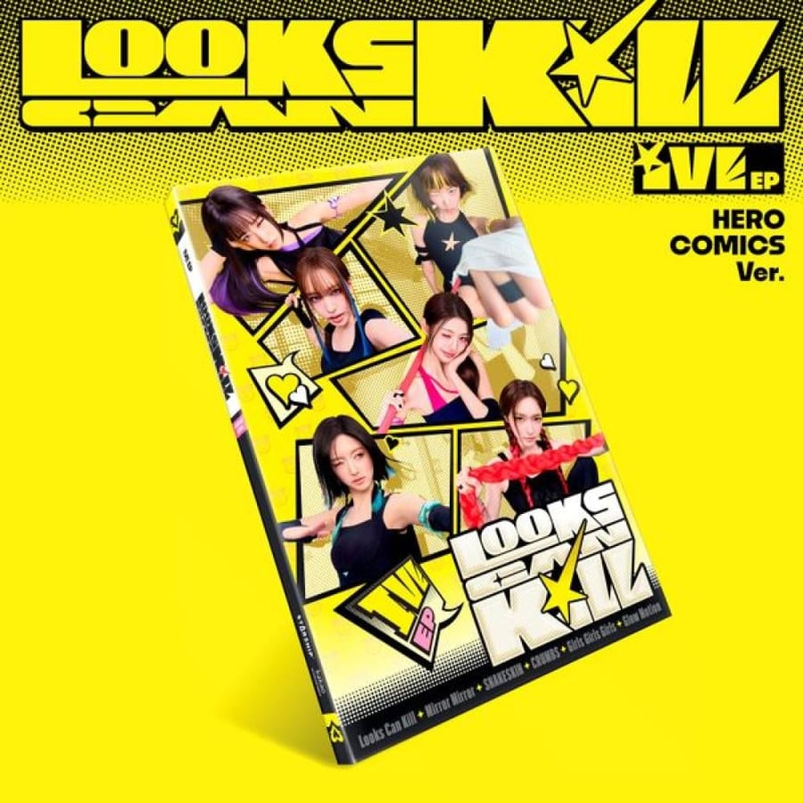 IVE - EP Album [Looks Can Kill] (HERO COMICS Ver.)