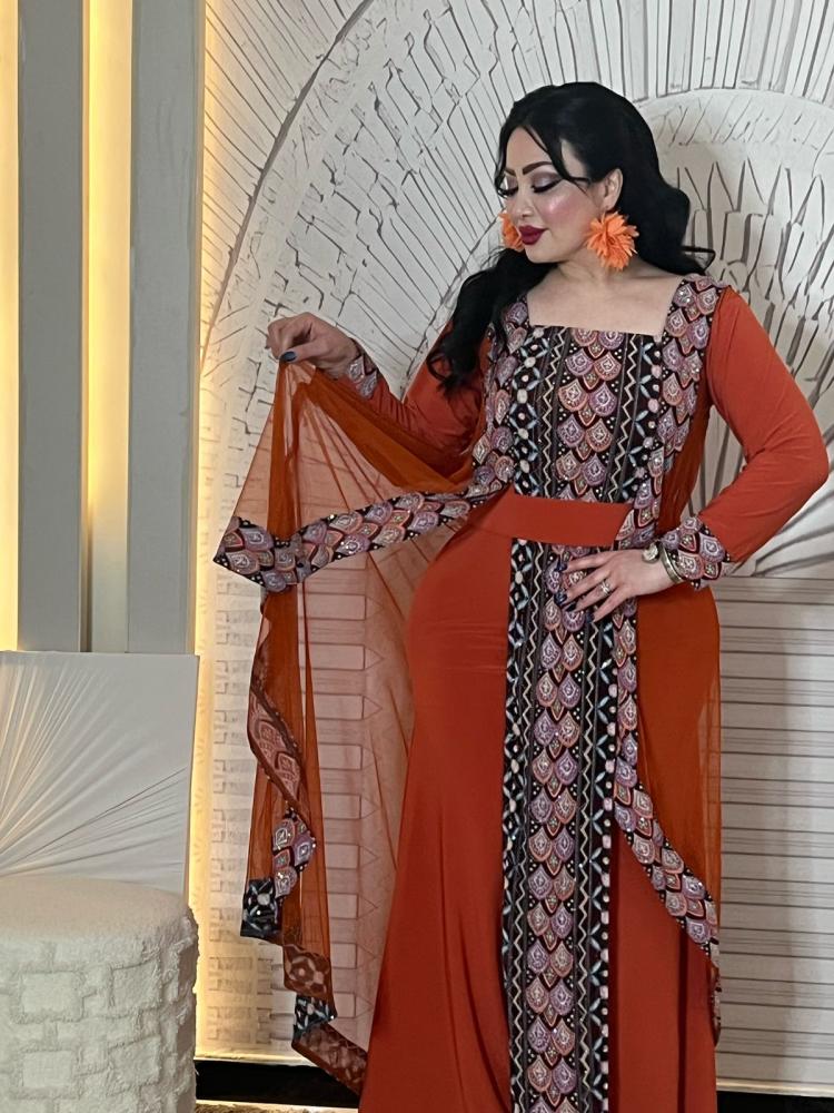 فستان استرتش كريب