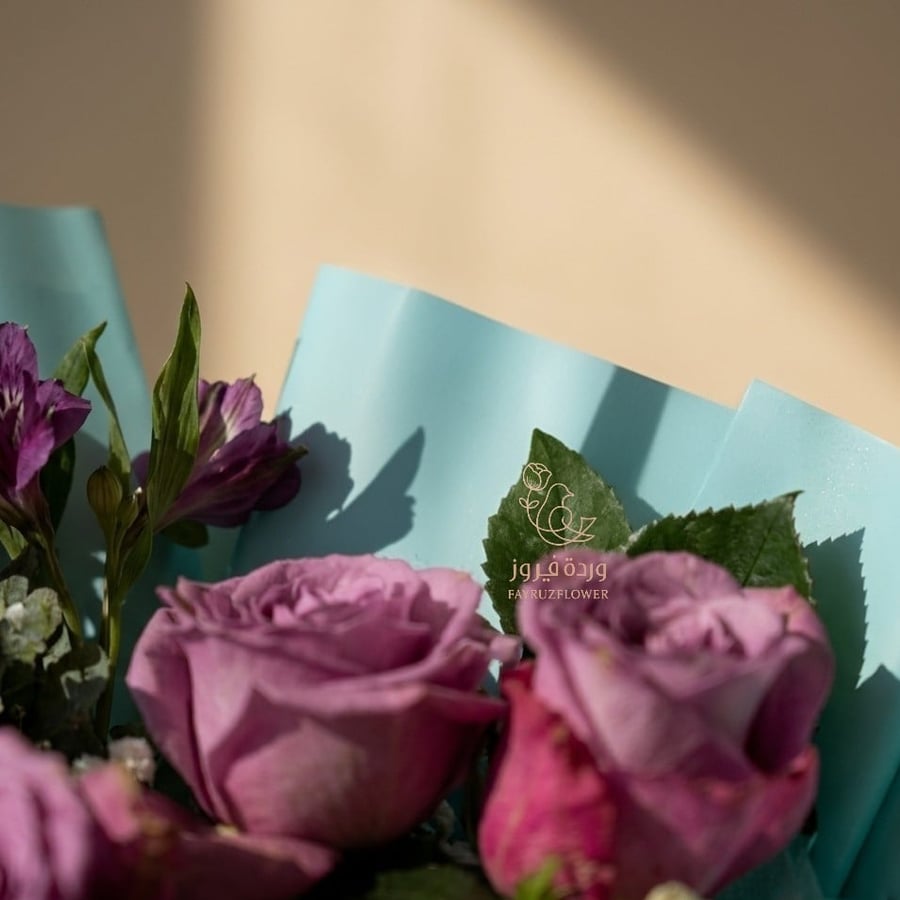بوكيه ورد وفاء Bouquet of loyalty
