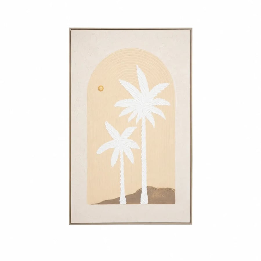 لوحة جدارية تراثية - النخلة السعودية
