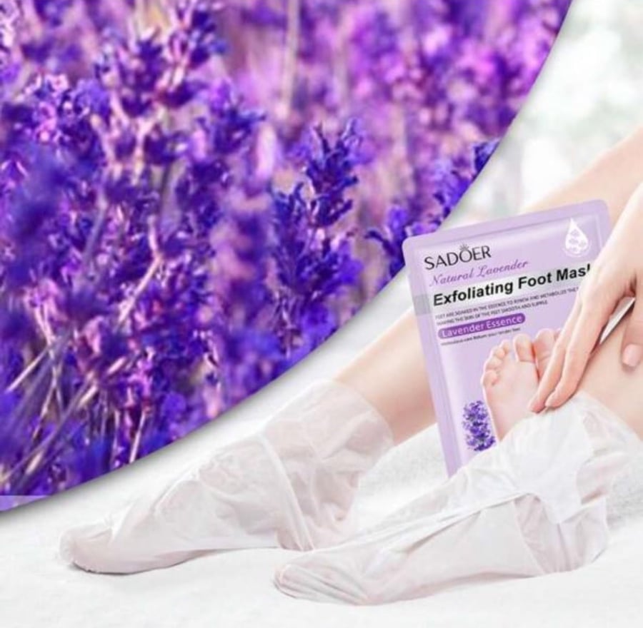 Lavender foot scrub
