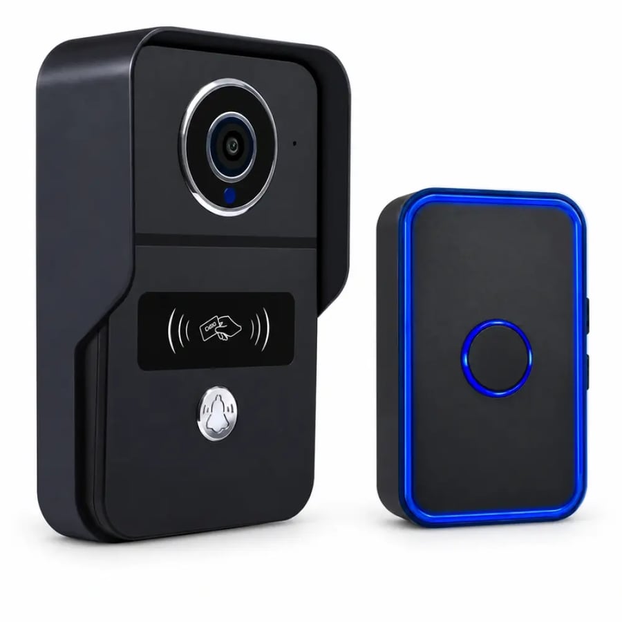جرس باب فيديو ذكي RDH-K02 بكاميرا 1MP ورؤية ليلية