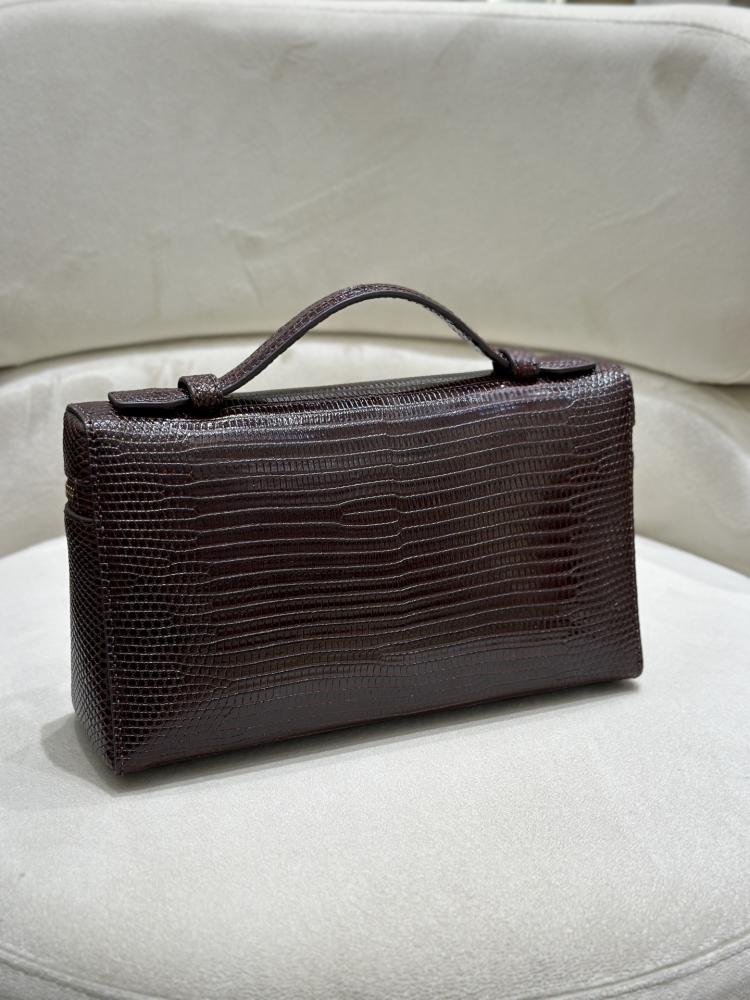 Loro Piana Extra Poket L19 Lizard skin Bag
