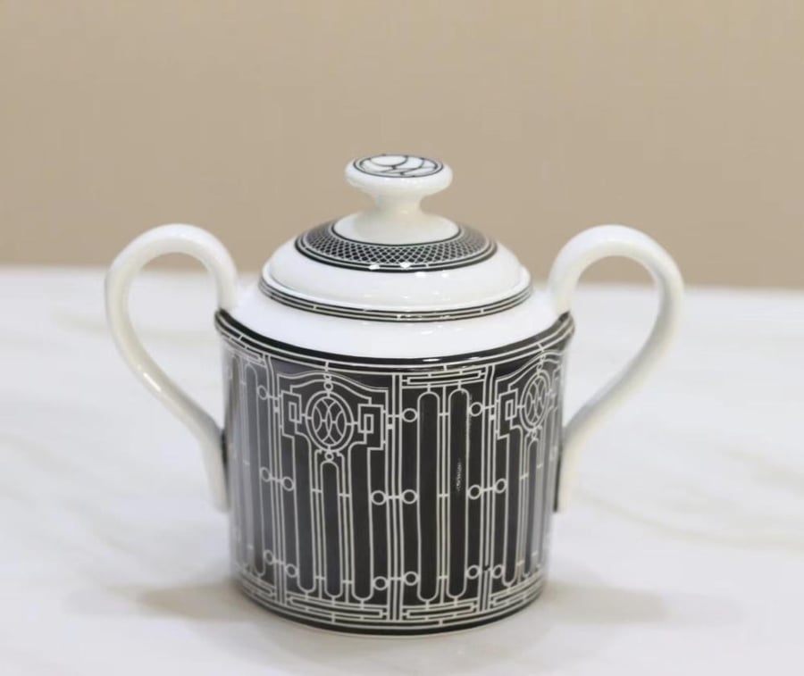 Hermes H Deco tea set