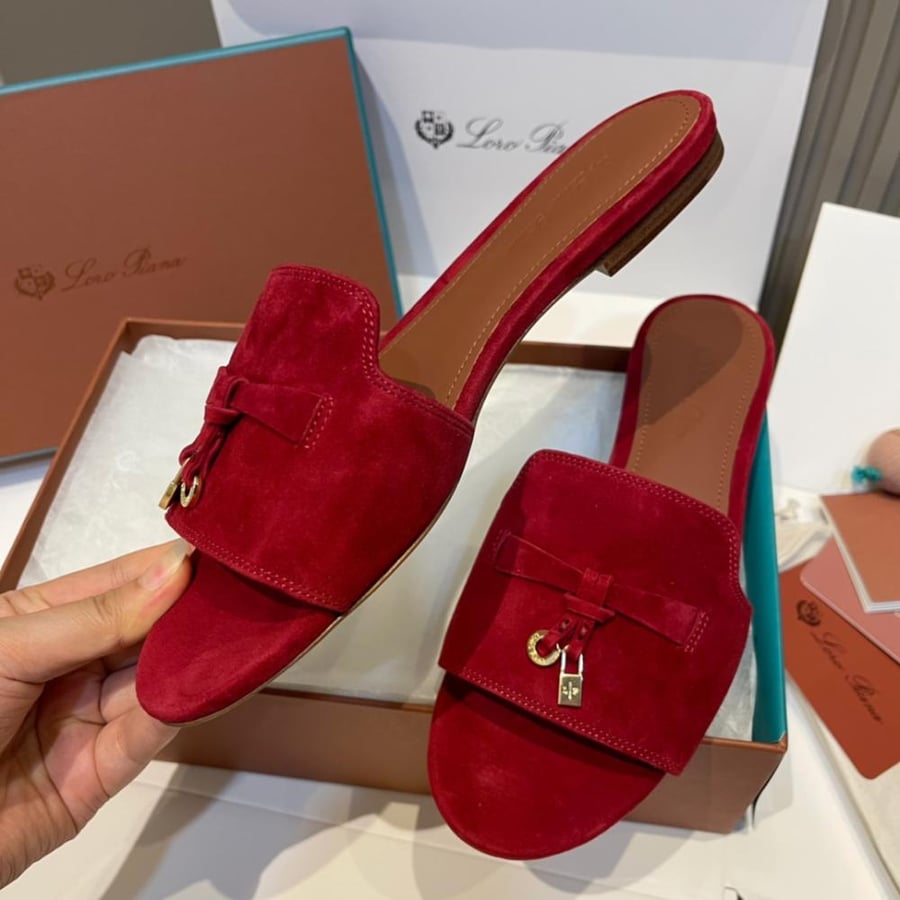 Summer Charms Sandal  Suede Goatskin