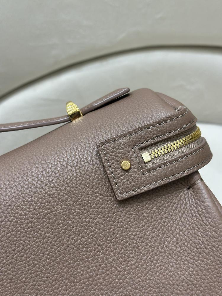 Loro Piana Extra Softy Fossil/Sun Gold L33 Bag